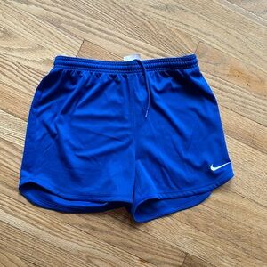 Nike blue athletic shorts - Size S